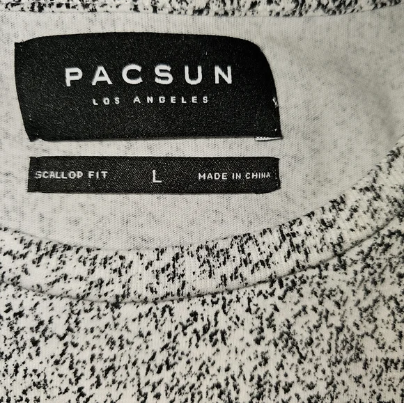 Pacsun Scallop fit Shirt Large - Picture 2 of 8